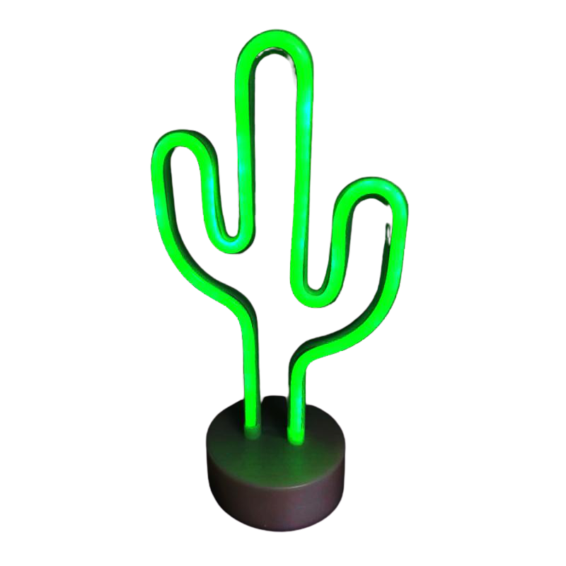 Tropical Nights Neon Deco Lights With Remote Control`- Fun LED Table Lights