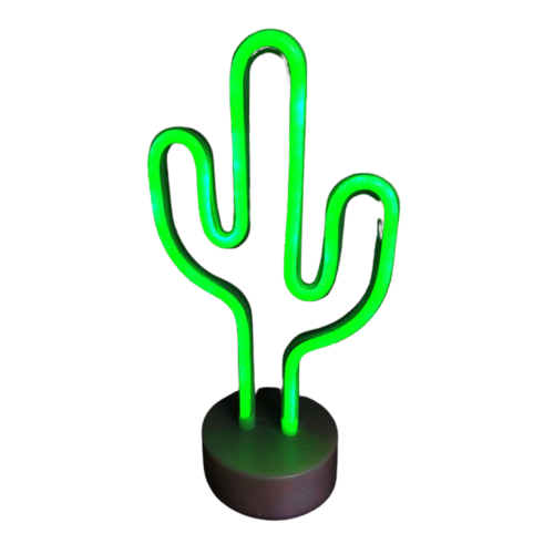 Tropical Nights Neon Deco Lights With Remote Control`- Fun LED Table Lights