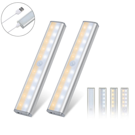 Let There Be Light: 20 Motion - Activated LED Lights with Rechargeable Battery