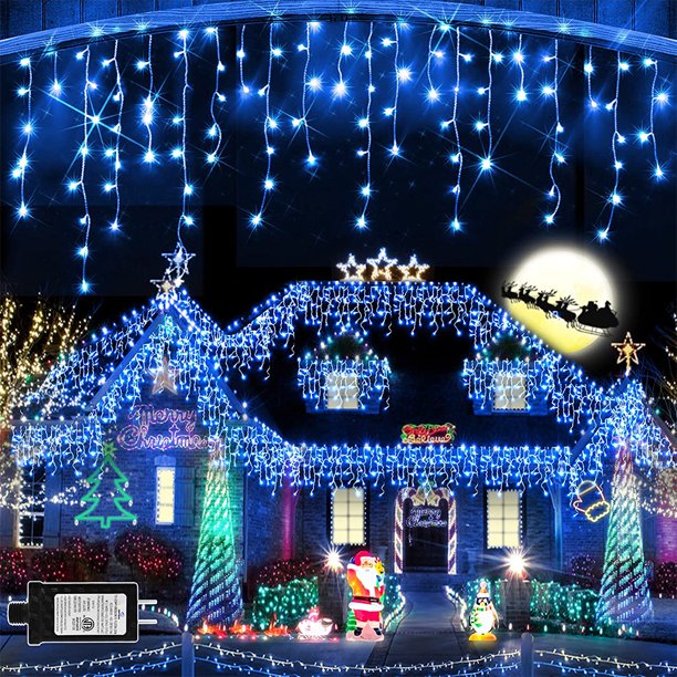 100/200 LED Waterproof String Lights - Christmas & Fairy Lights with 8 Modes