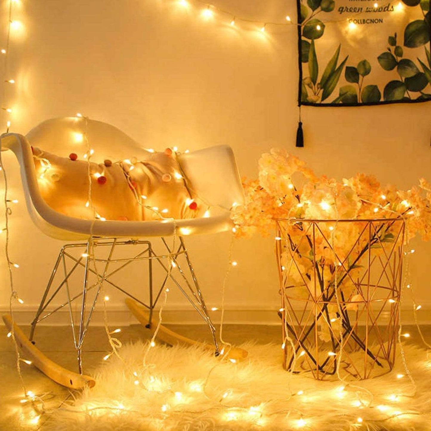 100/200 LED Waterproof String Lights - Christmas & Fairy Lights with 8 Modes