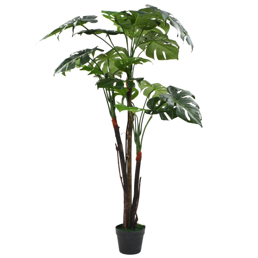 Artificial Monstera Plant in Pot -17.7", 27.6", 66.9" Realistic Faux Greenery for Home & Office Decor