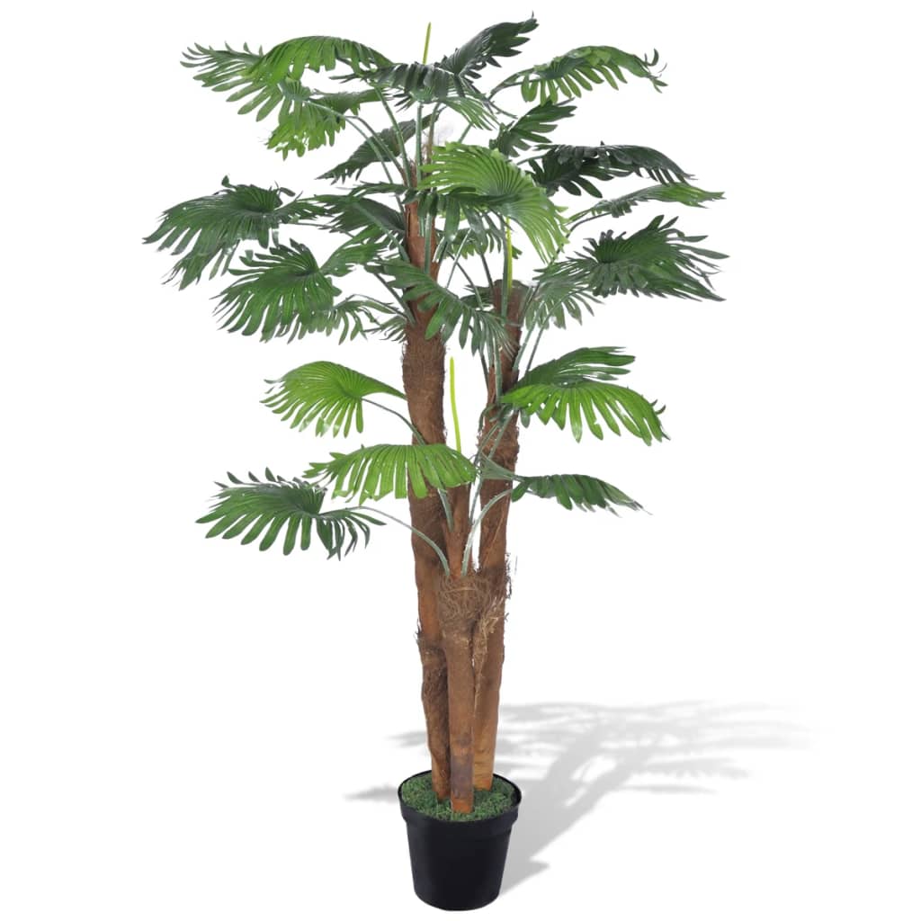 Artificial Palm Tree with Pot Multiple Sizes Aviable - 150cm, 130cm, 80cm Realistic Faux plant for Home & Office Decor