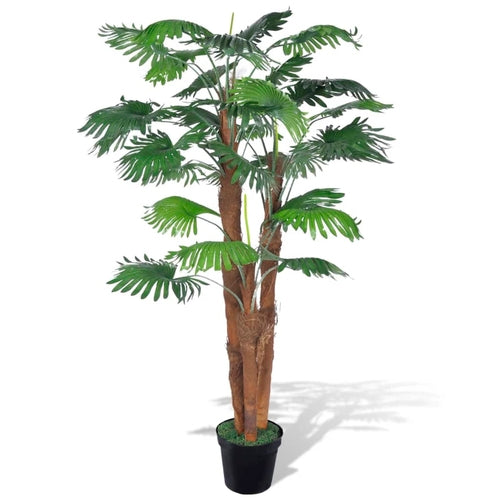 Artificial Palm Tree with Pot Multiple Sizes Aviable - 150cm, 130cm, 80cm Realistic Faux plant for Home & Office Decor