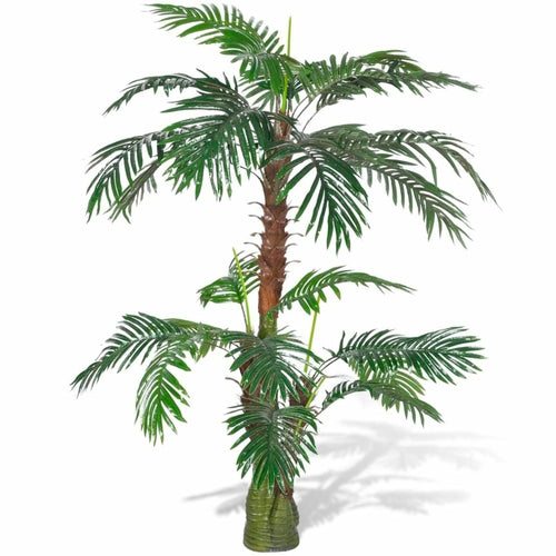 Artificial Palm Tree with Pot Multiple Sizes Aviable - 150cm, 130cm, 80cm Realistic Faux plant for Home & Office Decor