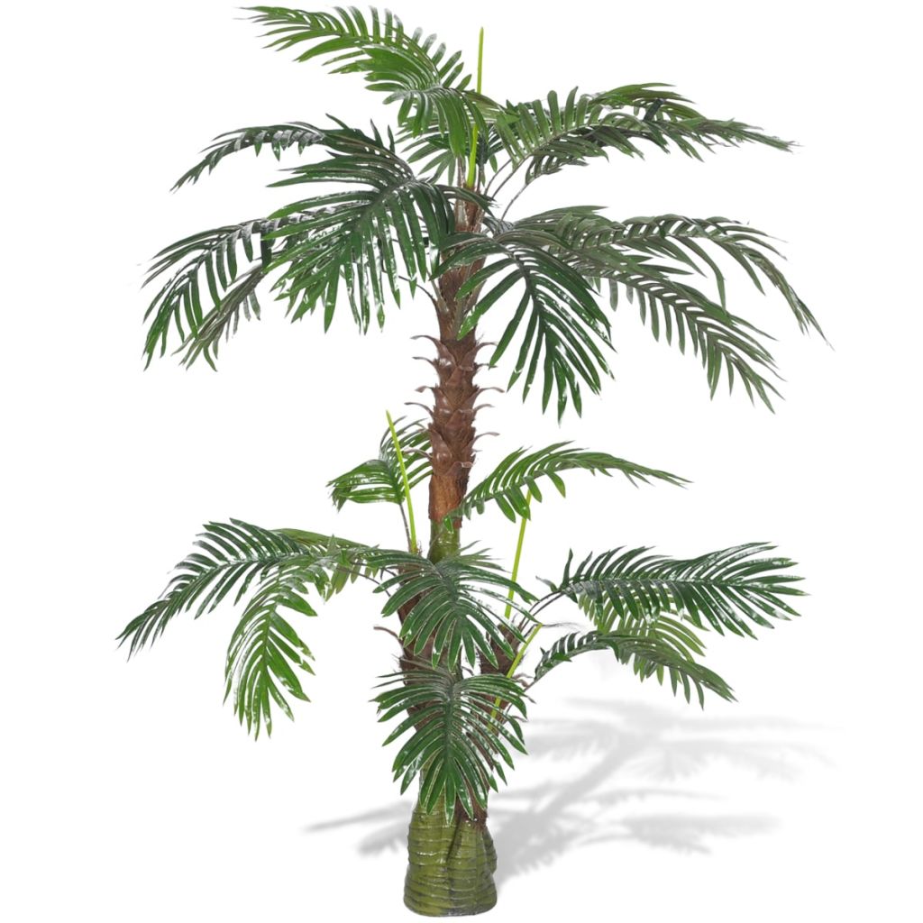 Artificial Palm Tree with Pot Multiple Sizes Aviable - 150cm, 130cm, 80cm Realistic Faux plant for Home & Office Decor