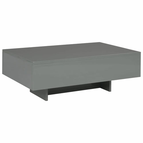 Mesa de centro rectangular moderna de gran acabado: varios tamaños y colores