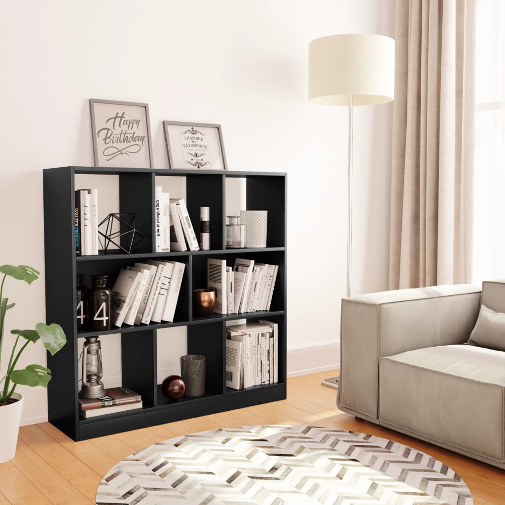 Modern Book Cabinet White - with Multiple Shelves