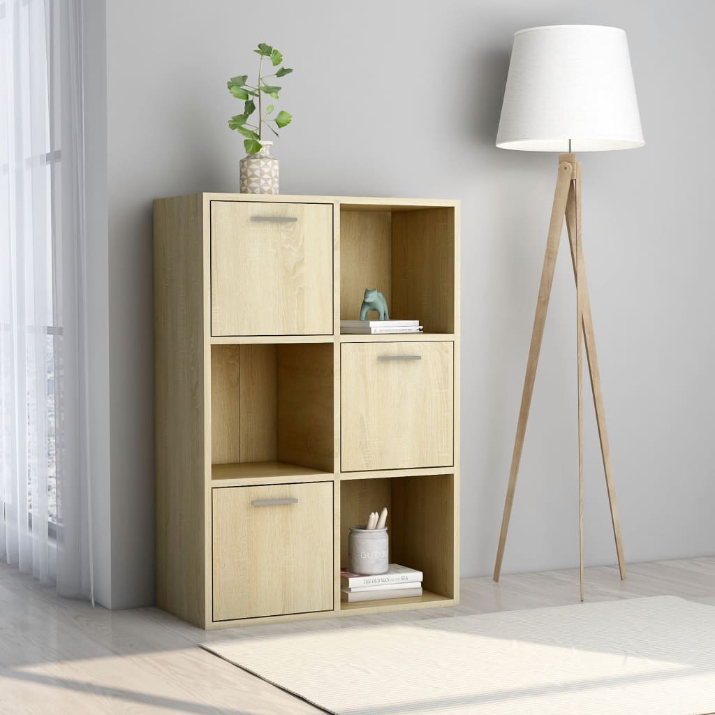 Storage Cabinet with 6 Compartments Chipboard