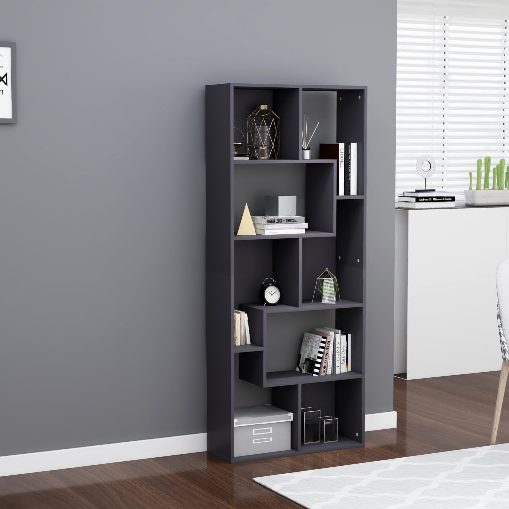 Modern Book Cabinet with Adjustable Shelves & Multiple Storage Options*+