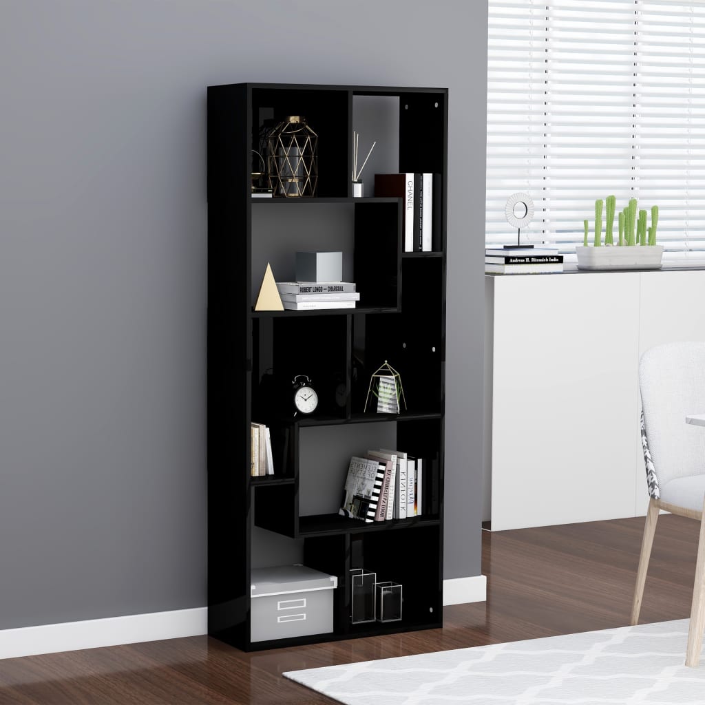 Modern Book Cabinet with Adjustable Shelves & Multiple Storage Options*+