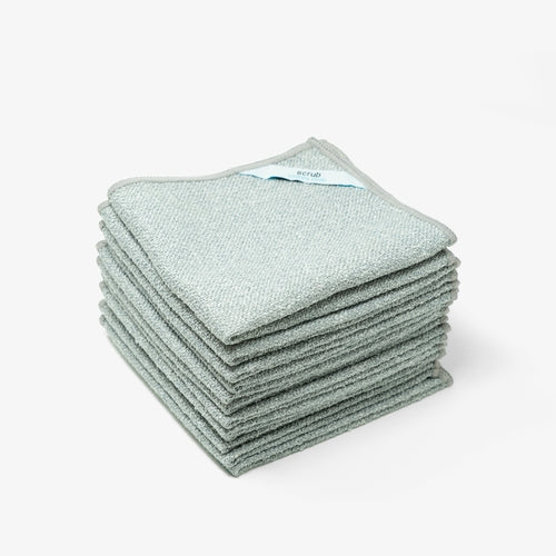 Scrub Microfiber Cleaning Cloth - Durable, Reusable, and Ultra-Absorbent