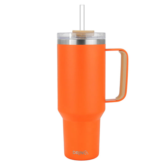 Drinco 30oz BugSur Tumbler with Handle (Pumpkin)