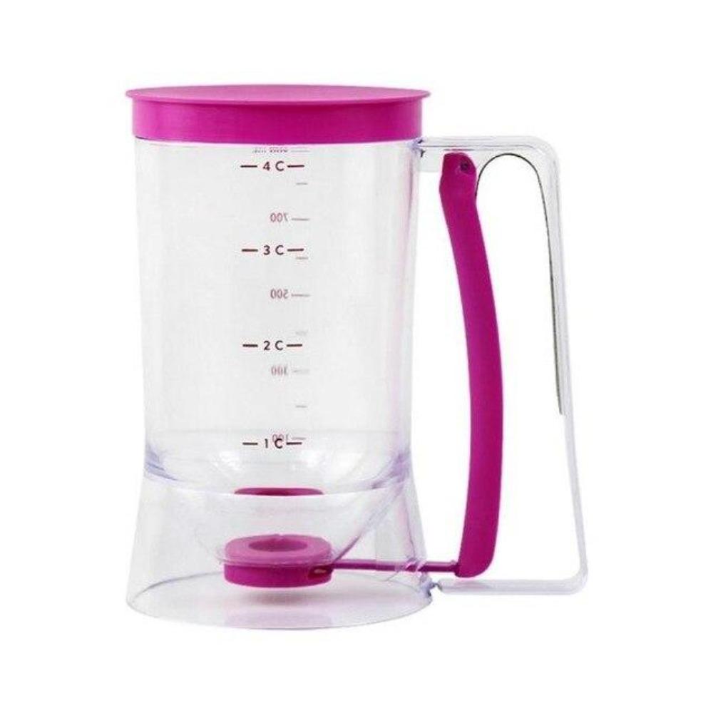 Dosificador de masa para panqueques, cupcakes y muffins: herramienta de medición de 900 ml