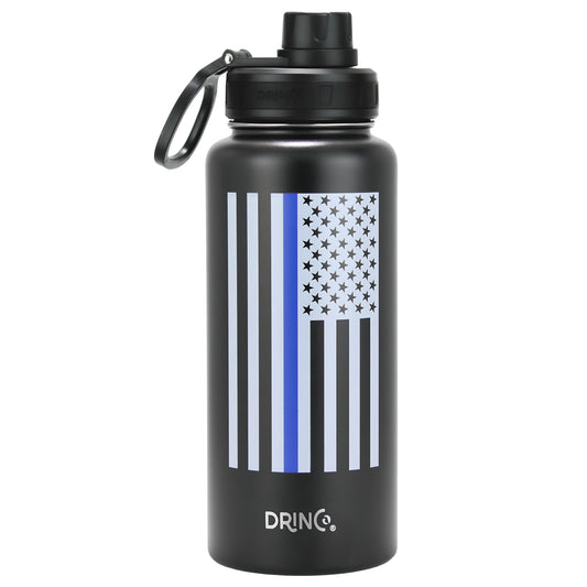 DRINCO® 32oz Stainless Steel Water Bottle BPA-free & Durable Travel Flask