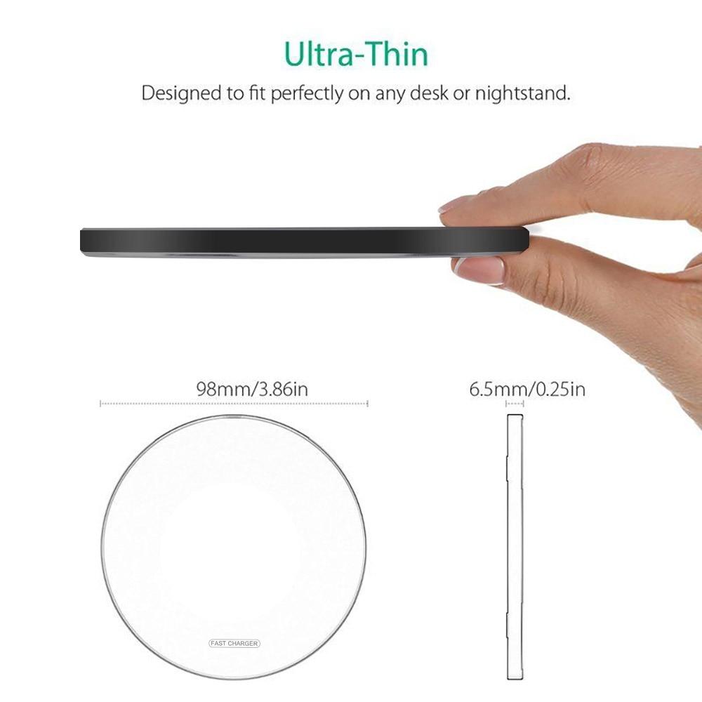 Dragon W9 30W Wireless Charging Pad ' Ultra Slim Fast Charger for iPhone 15, Samsung, and All Qi-Enabled Devices