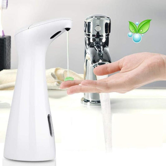 Touchless Automatic Soap Dispenser 200ml Capacity Battery-Operated Sensor Pump for Bathroom & Kitchen